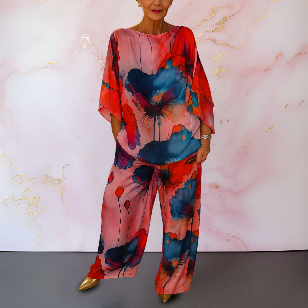 Moniek™ | Satin Two Piece Women's Set