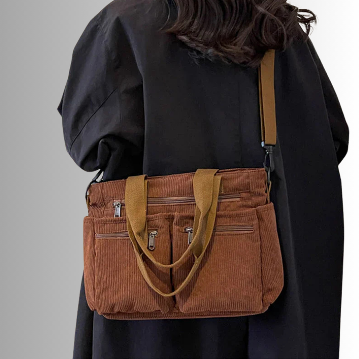 Luna - Urban Cord Tote Bag