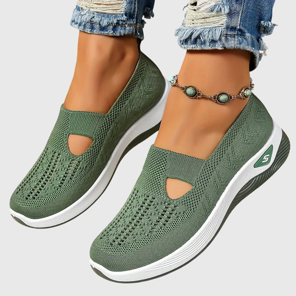 Orla | Women's Orthopaedic Knitted Slip-On Shoes