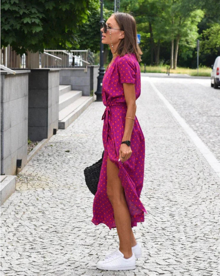 Linda | Summer Floral Dress
