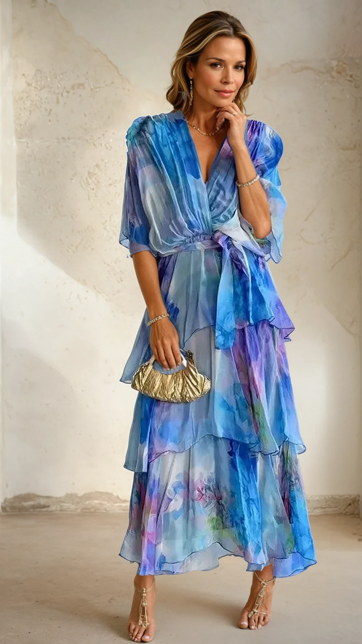 Soleil | Floral Layer Dress