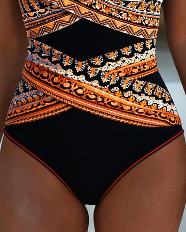 One-Piece Printed Tank Top