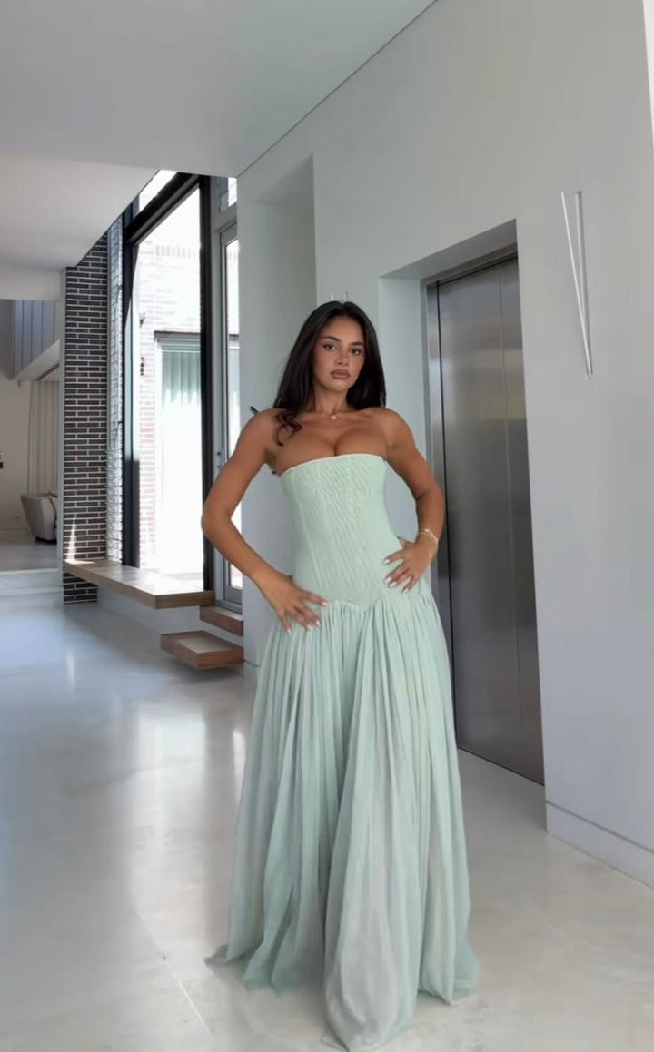 Paloma | Women's Corset Bodice Maxi Dress