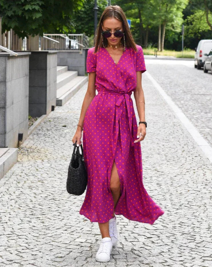 Linda | Summer Floral Dress
