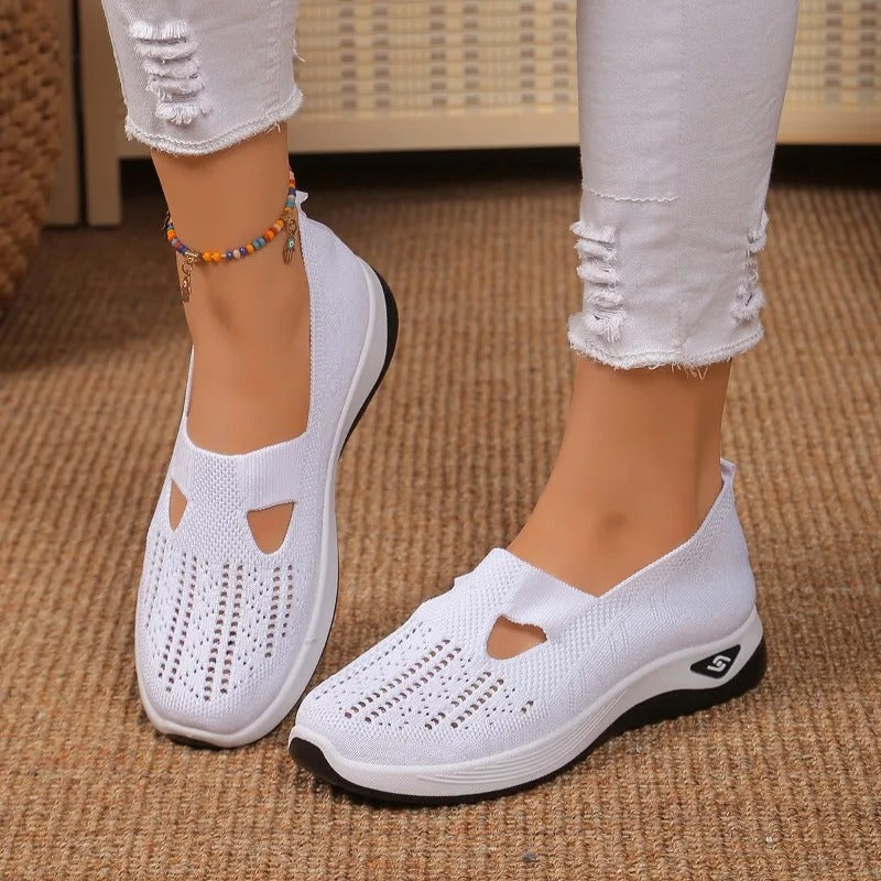 Orla | Women's Orthopaedic Knitted Slip-On Shoes