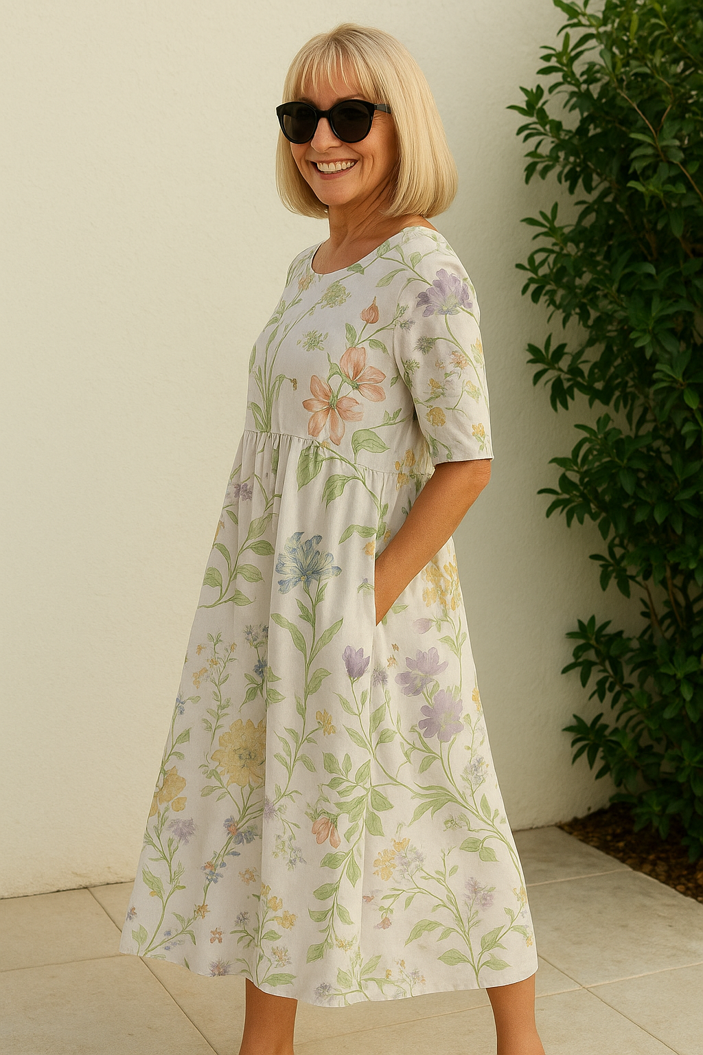 Ella | Relaxed Midi Dress