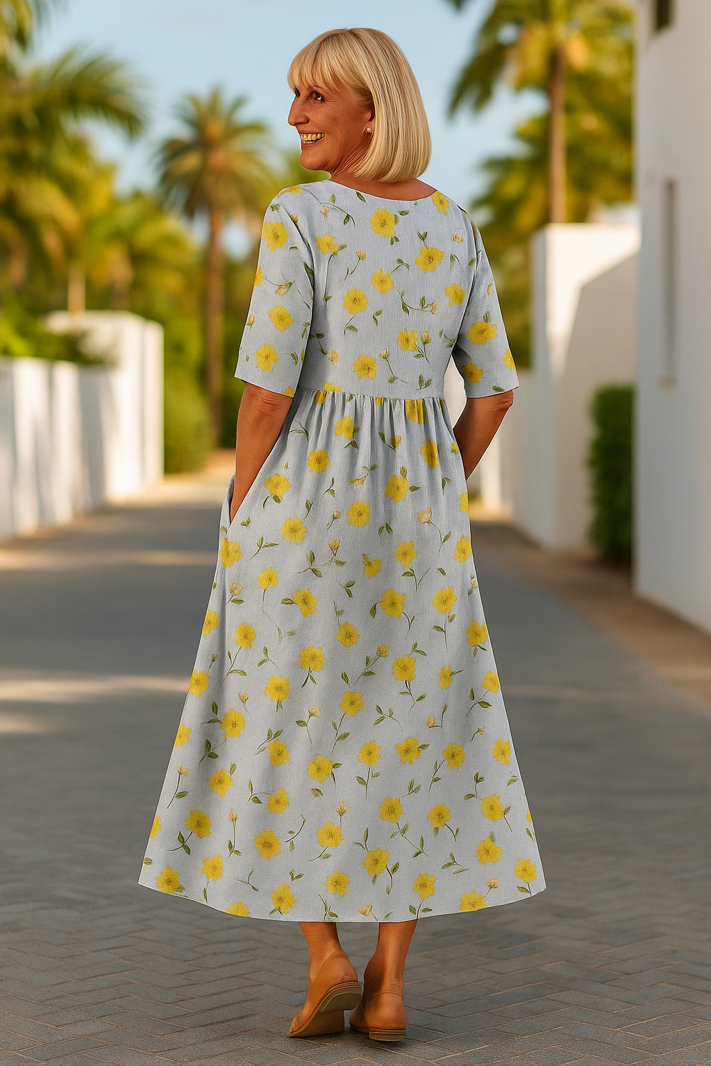 Ella | Relaxed Midi Dress