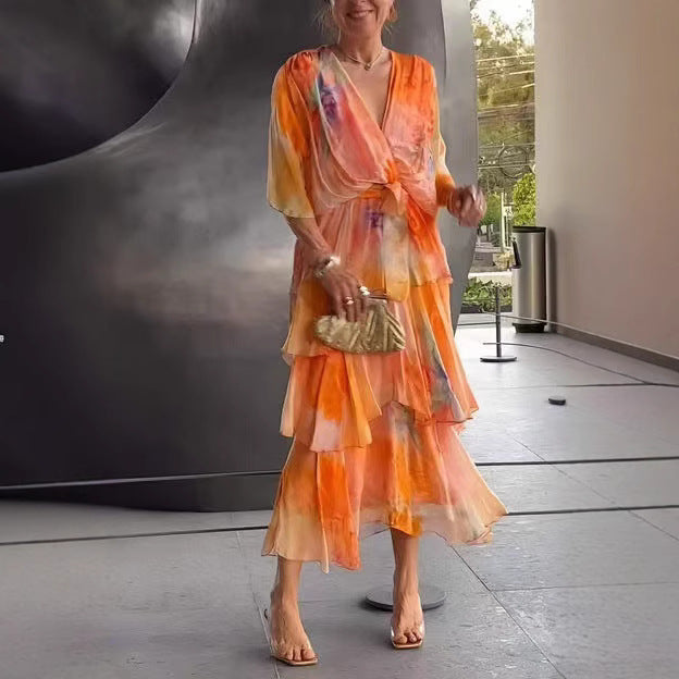Soleil | Floral Layer Dress