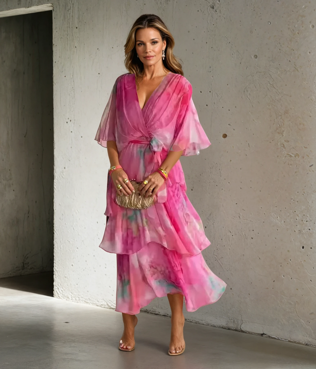 Soleil | Floral Layer Dress