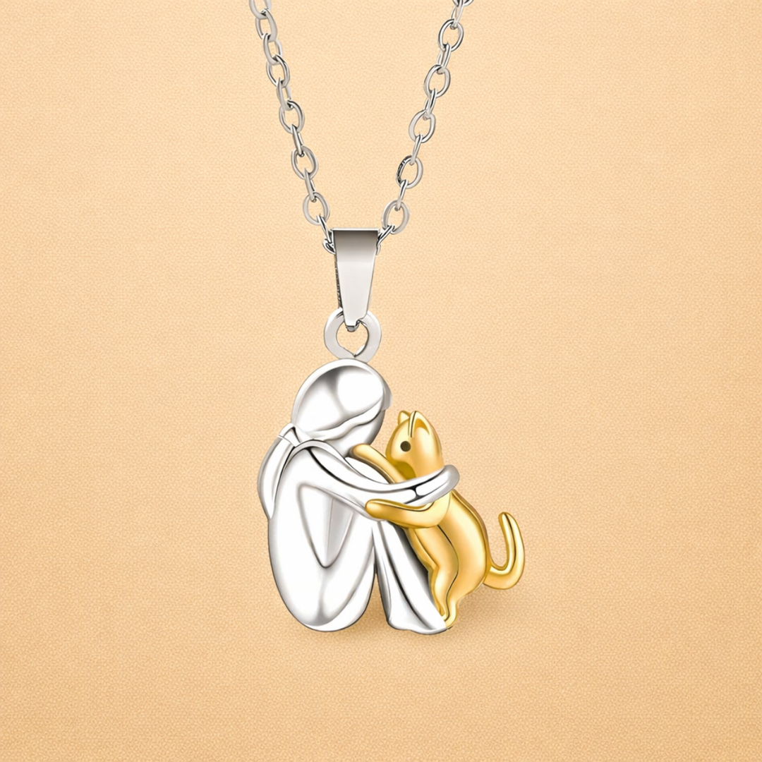 Lena | Elegant Cat Necklace