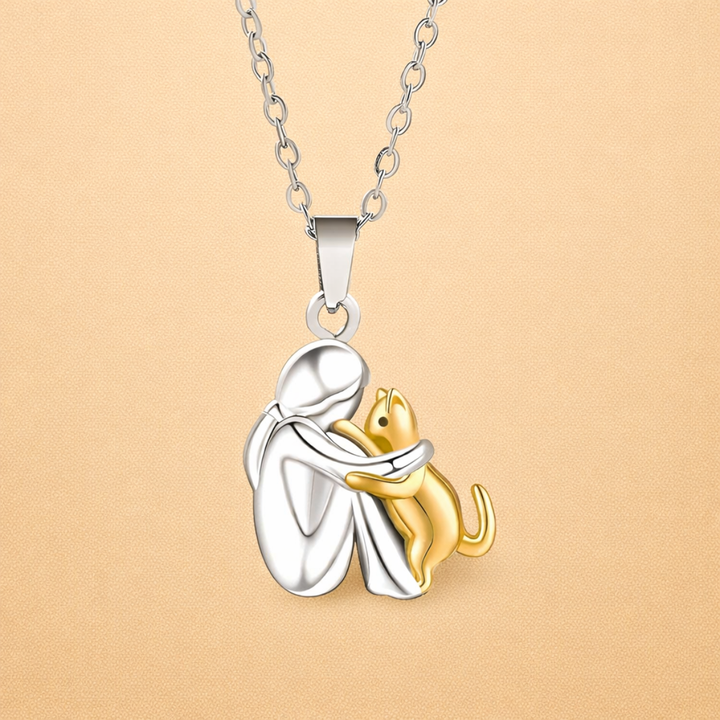 Lena | Elegant Cat Necklace
