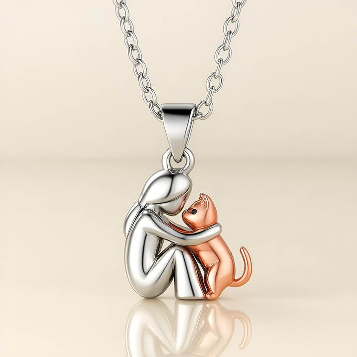 Lena | Elegant Cat Necklace