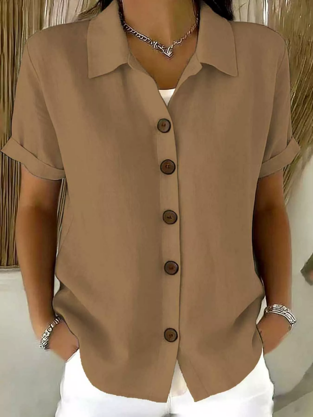 Daphne™ Relaxed Button-Front Shirt