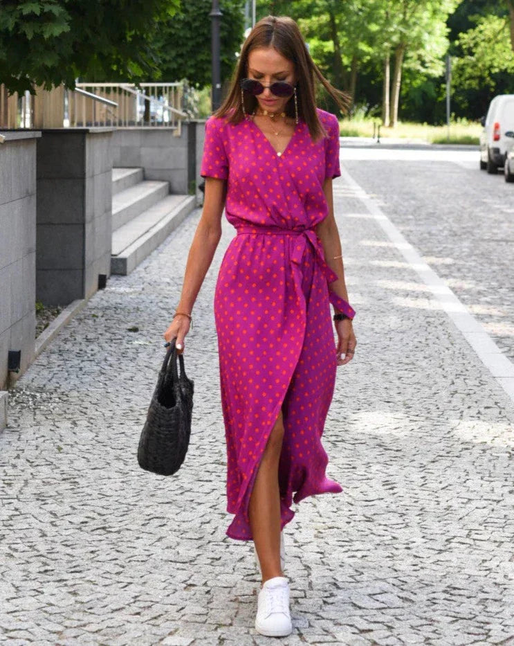 Linda | Summer Floral Dress