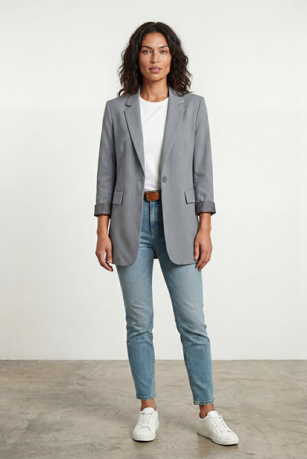 Blaire | Women's Relaxed Longline Blazer, Smart Casual