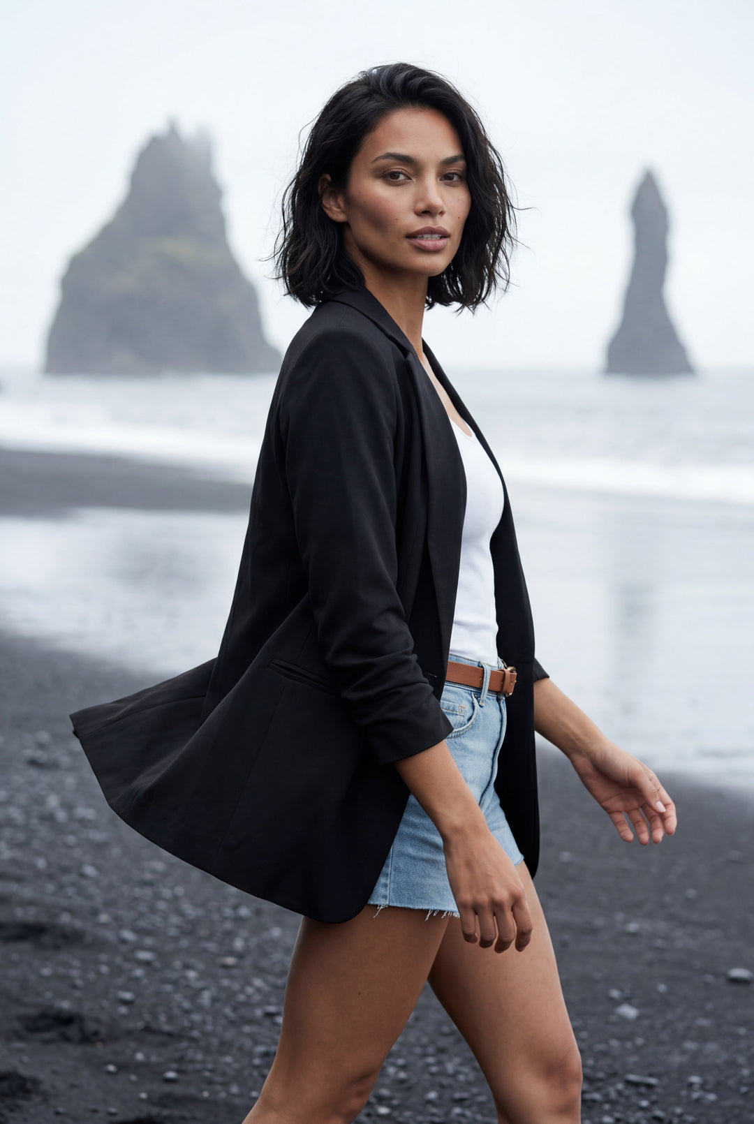 Blaire | Women's Relaxed Longline Blazer, Smart Casual