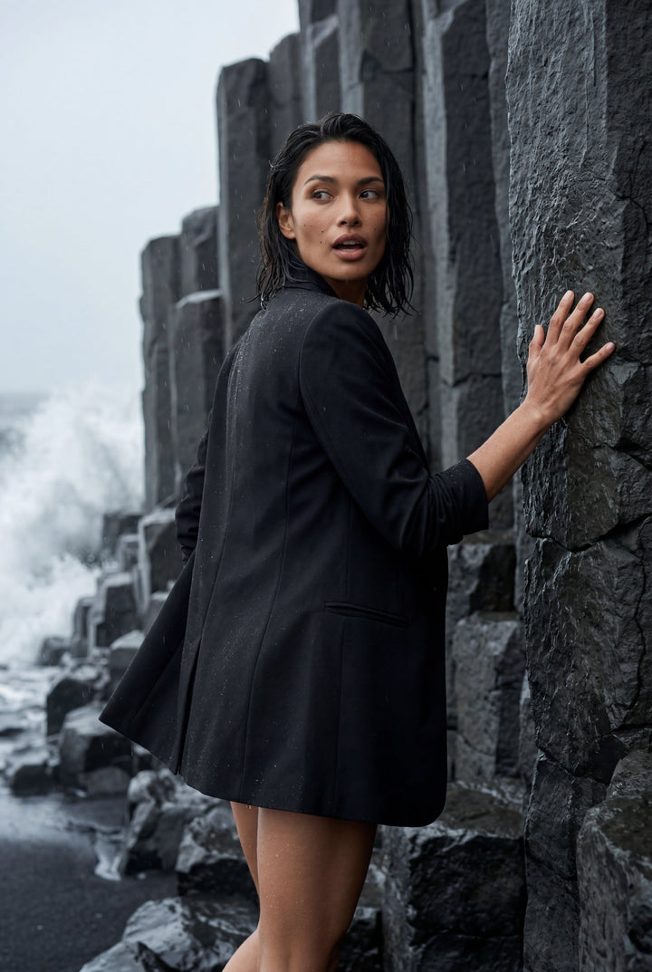 Blaire | Women's Relaxed Longline Blazer, Smart Casual